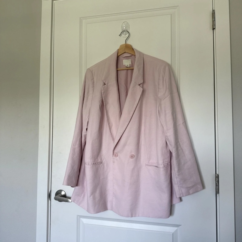 H&M Soft Pink Women's Suit Jacket